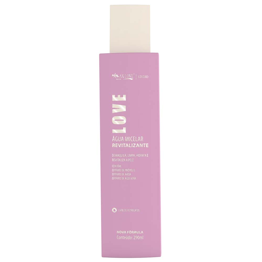 Água Micelar Max Love - Revitalizante