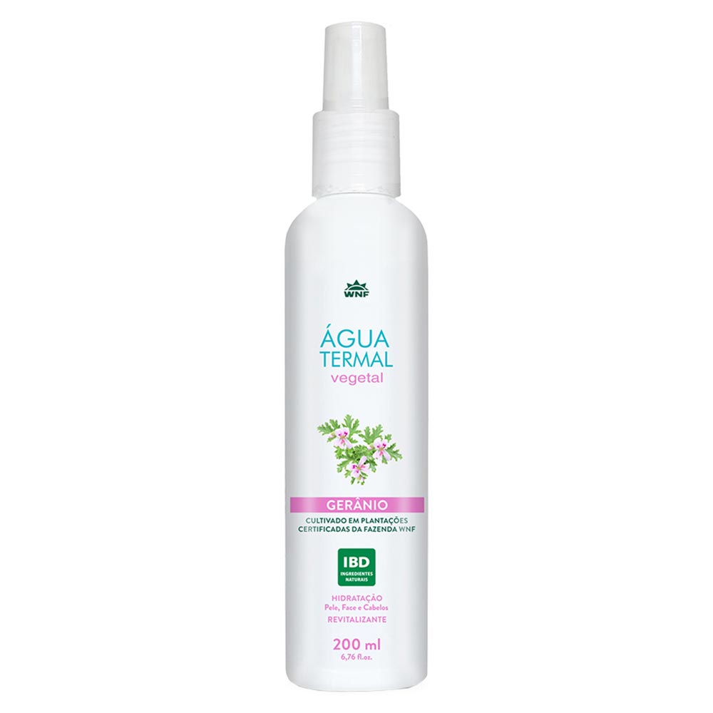 Água Termal Vegetal WFN – Gerânio