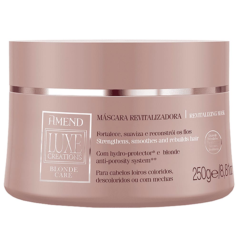 Amend Luxe Creations Blonde Care Máscara