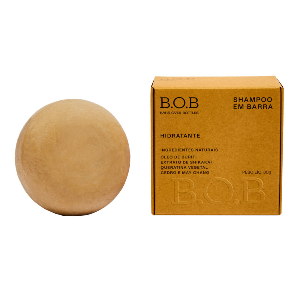 B.O.B Hidratante Shampoo Sólido