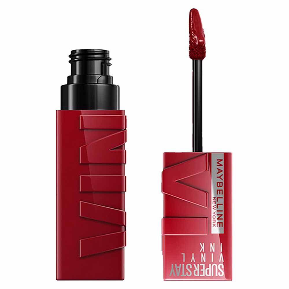 Batom Líquido Longa Duração Efeito Gloss Acabamento Espelhado Maybelline SuperStay Vinyl Ink 4.2ml