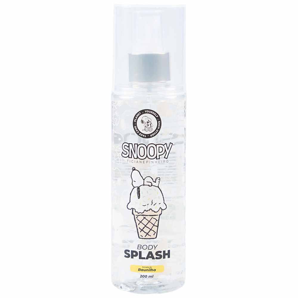 Body Splash Cia Beauty Snoopy Baunilha