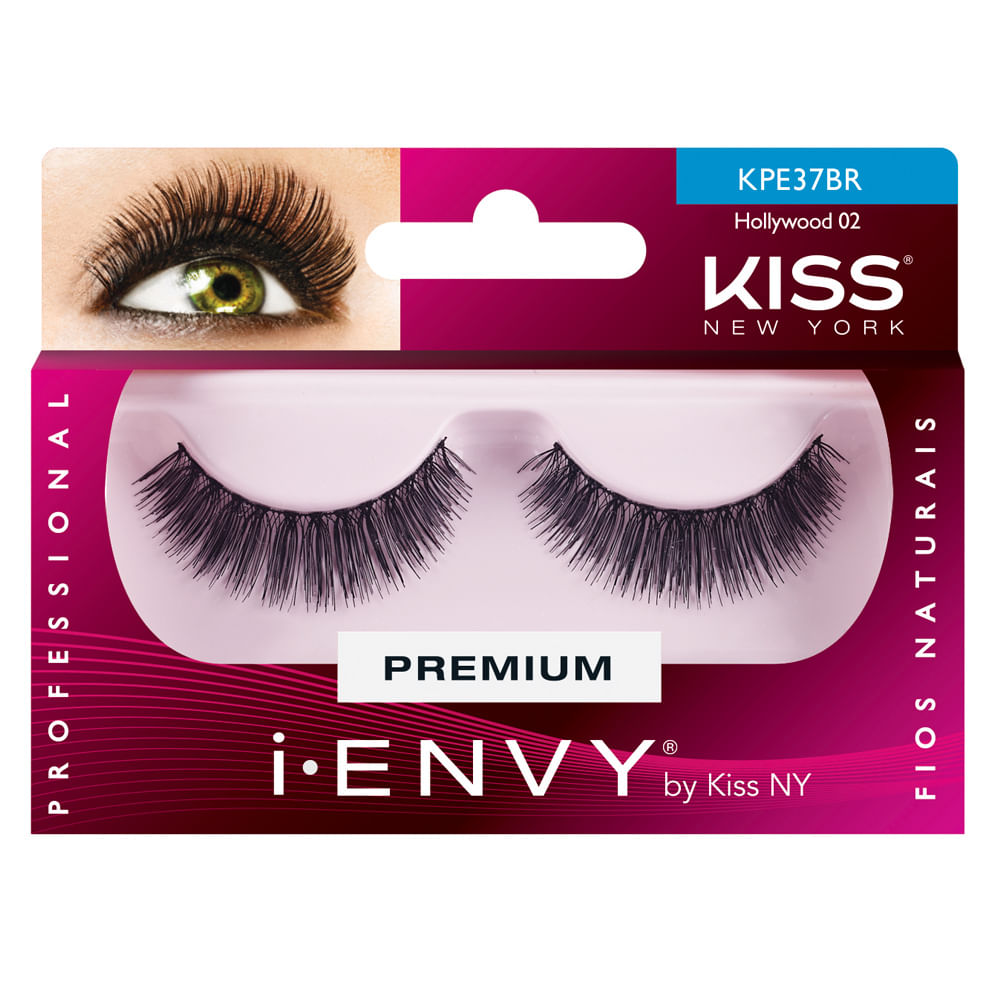 Cílios Postiços Kiss NY - I-Envy Hollywood