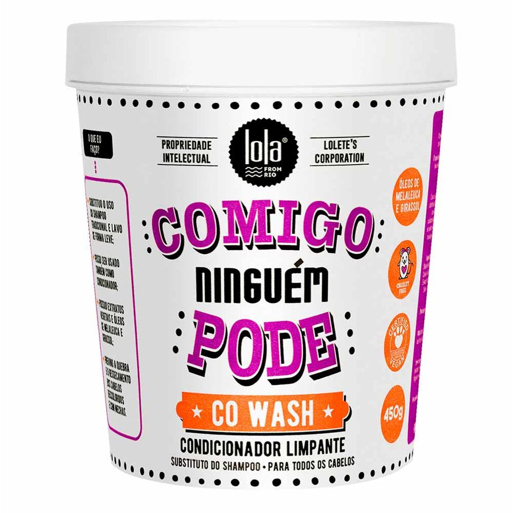 Condicionador Limpante Lola Cosmetics Comigo Ninguém Pode