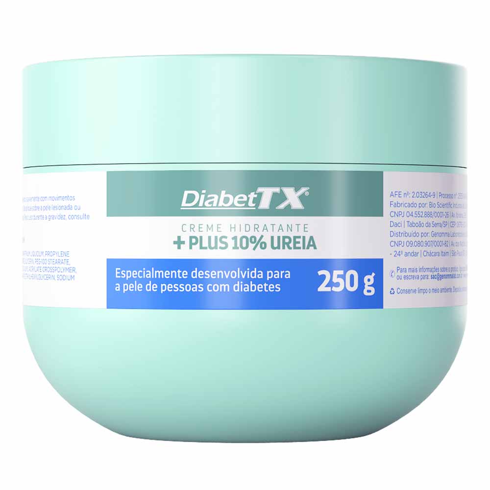 Creme Hidratante DiabetTX Plus 10% Ureia