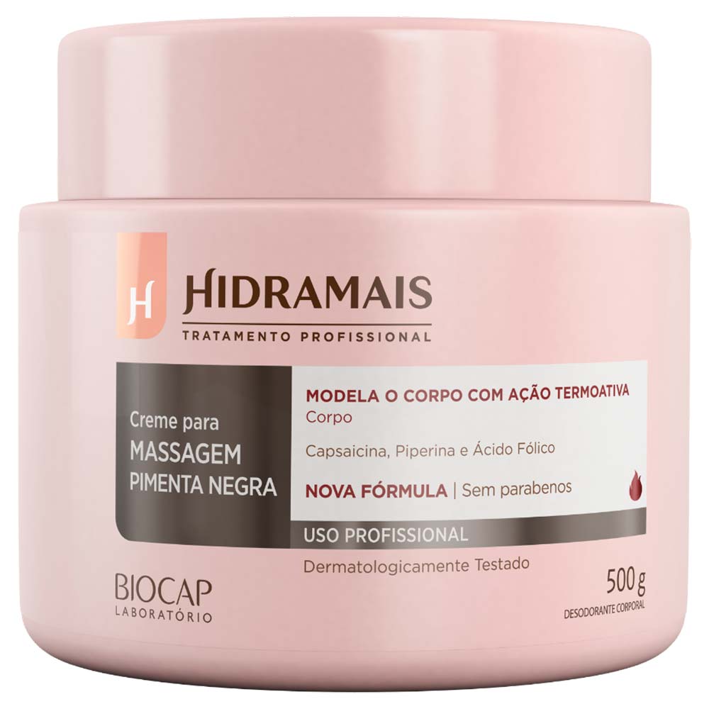 Creme Termoativado Hidramais - Pimenta Negra