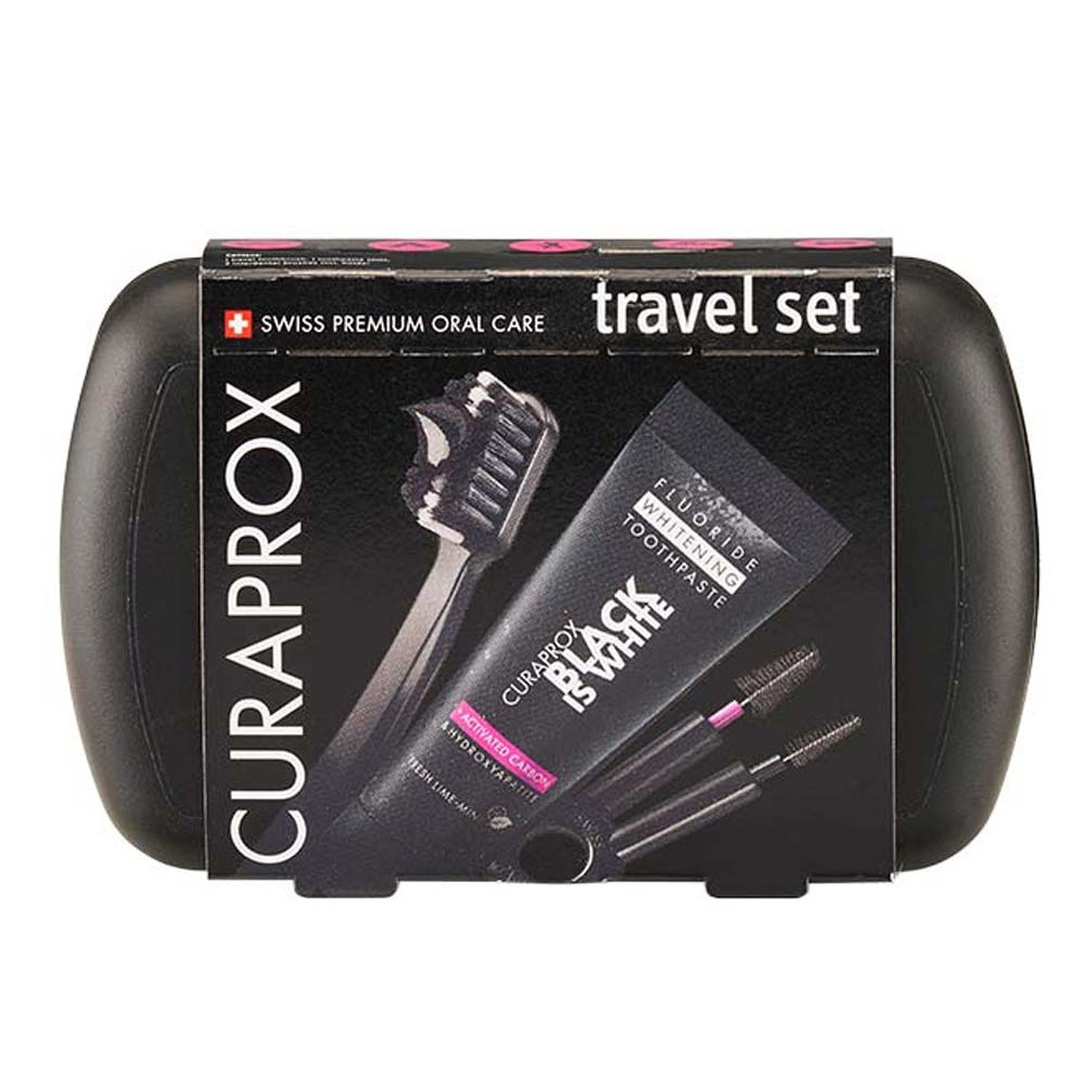 Curaprox Kit Pasta dental +Escova + Duas Escovas Interdentais