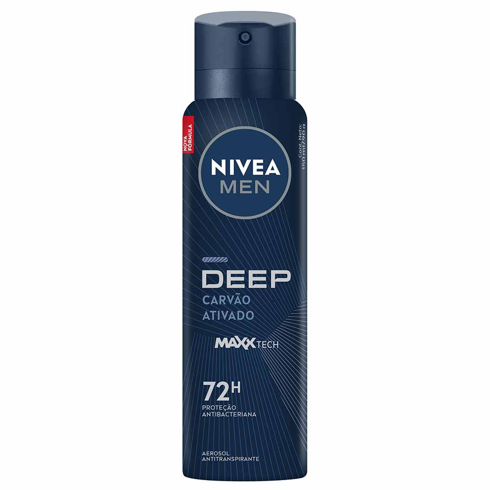 Desodorante Masculino Aerosol NIVEA MEN Deep Original