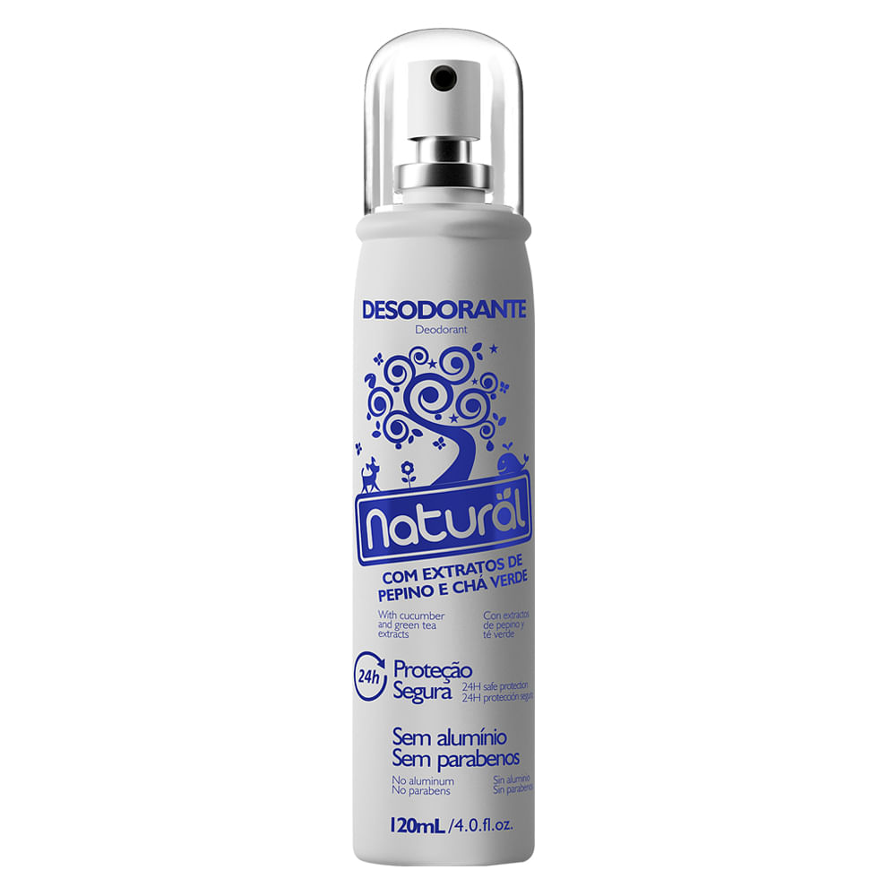 Desodorante Orgânico Natural - Suavetex Pepino e Chá Verde