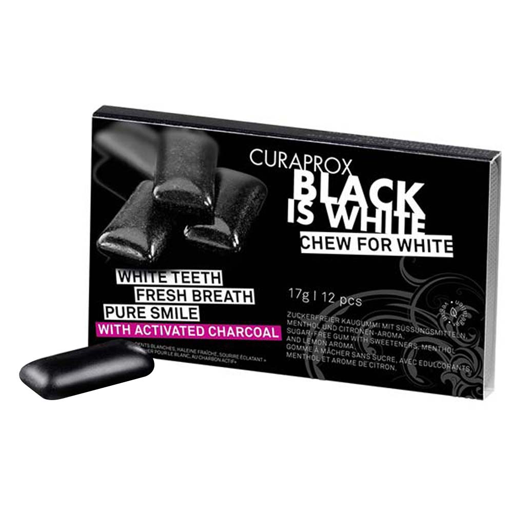 Enxaguante Bucal em Pastilhas Curaprox - Black is White