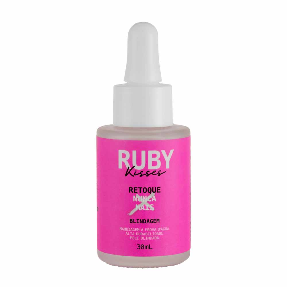 Fixador de Maquiagem Ruby Kisses - Blindagem Retoque Nunca Mais