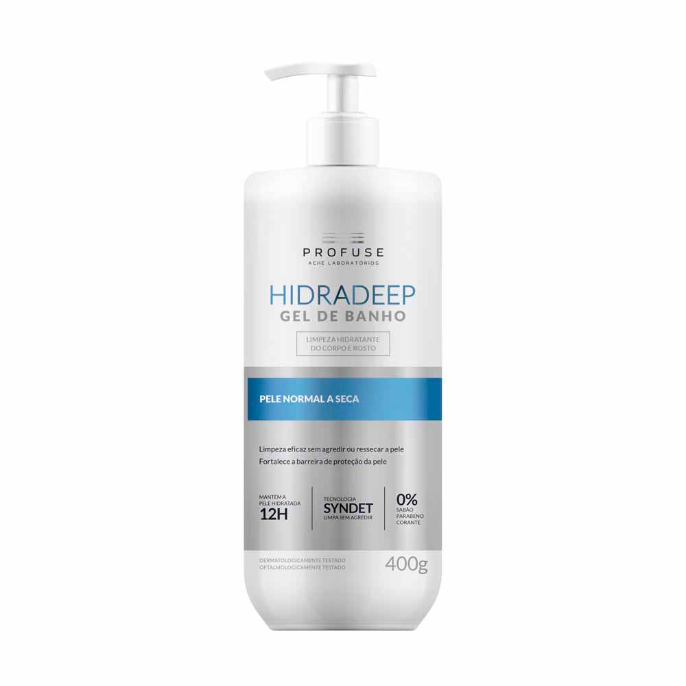 Gel de Banho para Corpo e Rosto Profuse - Hidradeep
