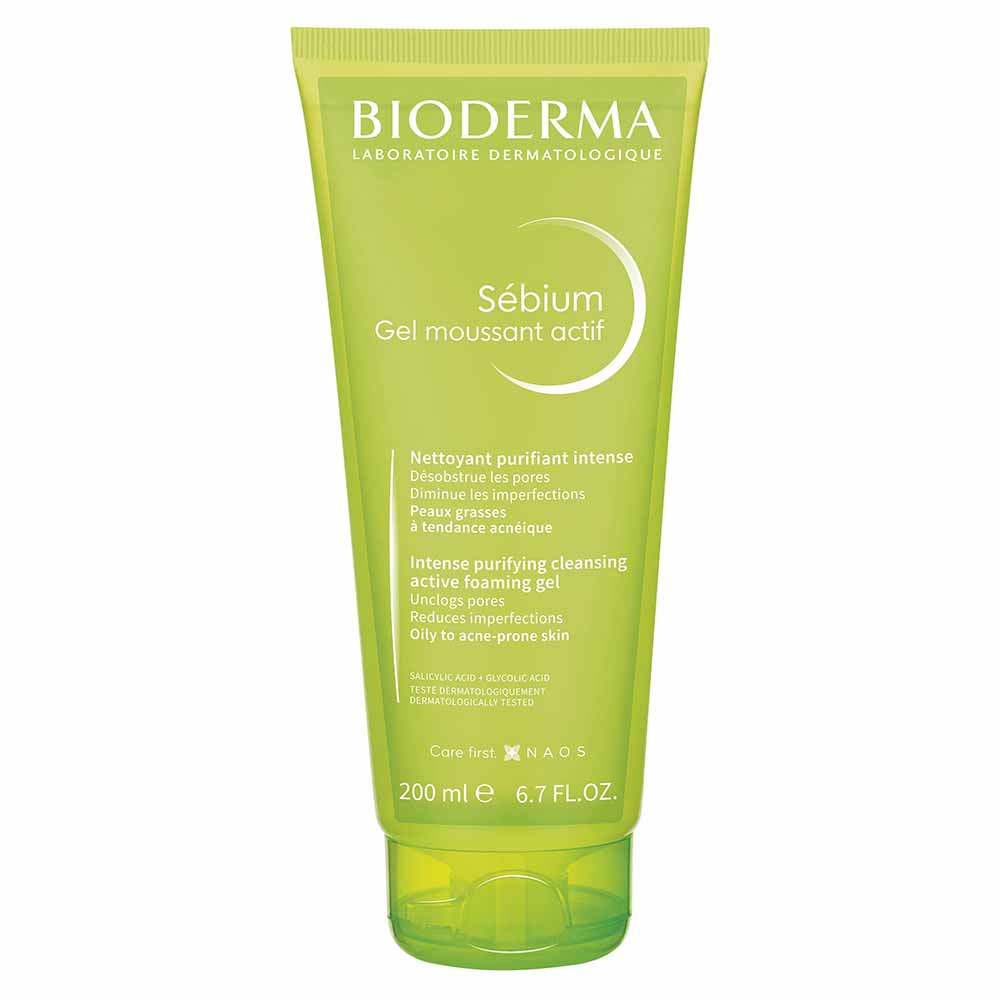 Gel de Limpeza Facial Bioderma Sébium Gel Moussant Actif