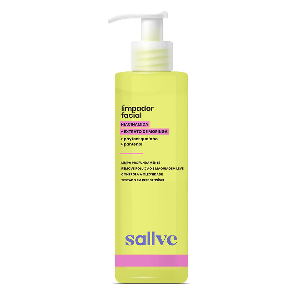 Gel Espuma de Limpeza Facial Sallve