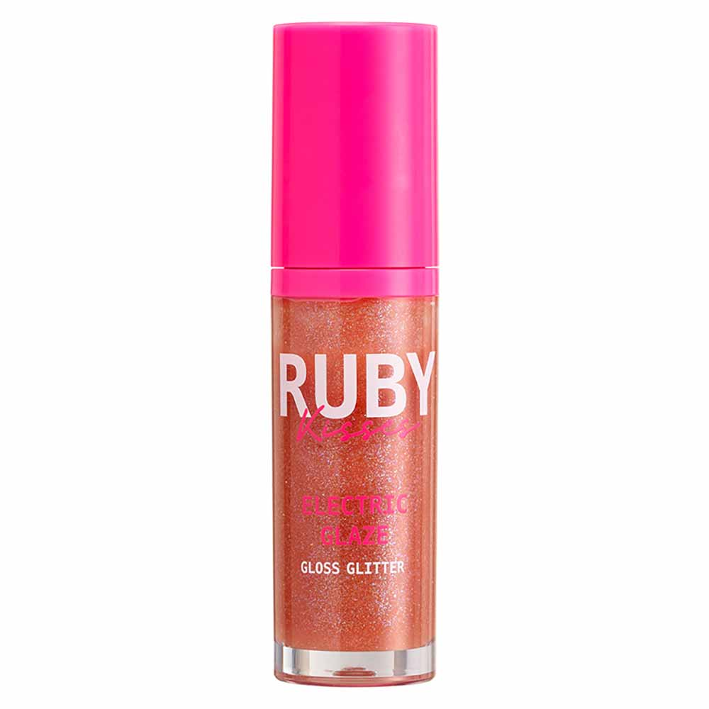 Gloss Glitter Ruby Kisses - Electric Glaze