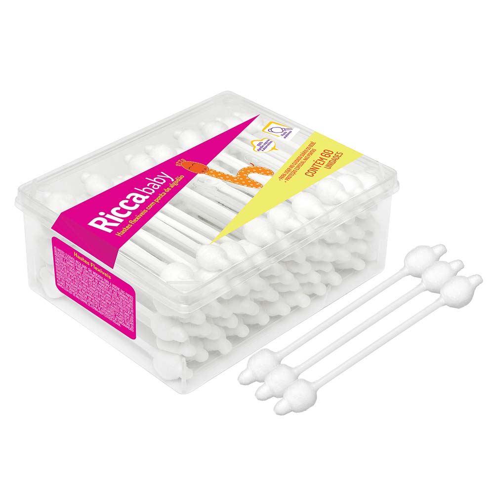 Hastes Flexíveis 60Un Ricca Baby– Infantil