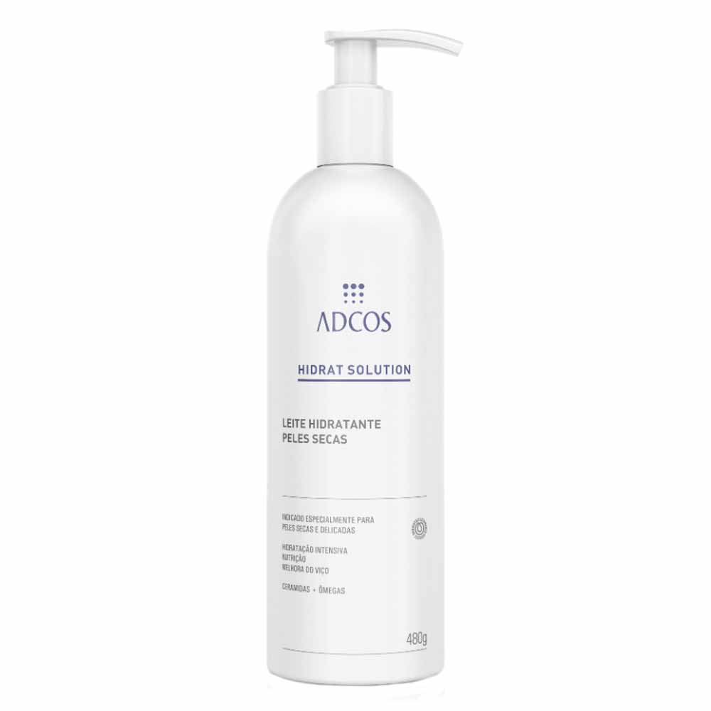 Leite Corporal Hidratante Adcos Hidrat Solution Pele Seca