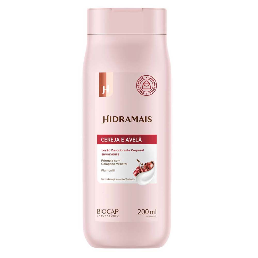 Loção Desodorante Corporal Hidramais Cereja e Avelã