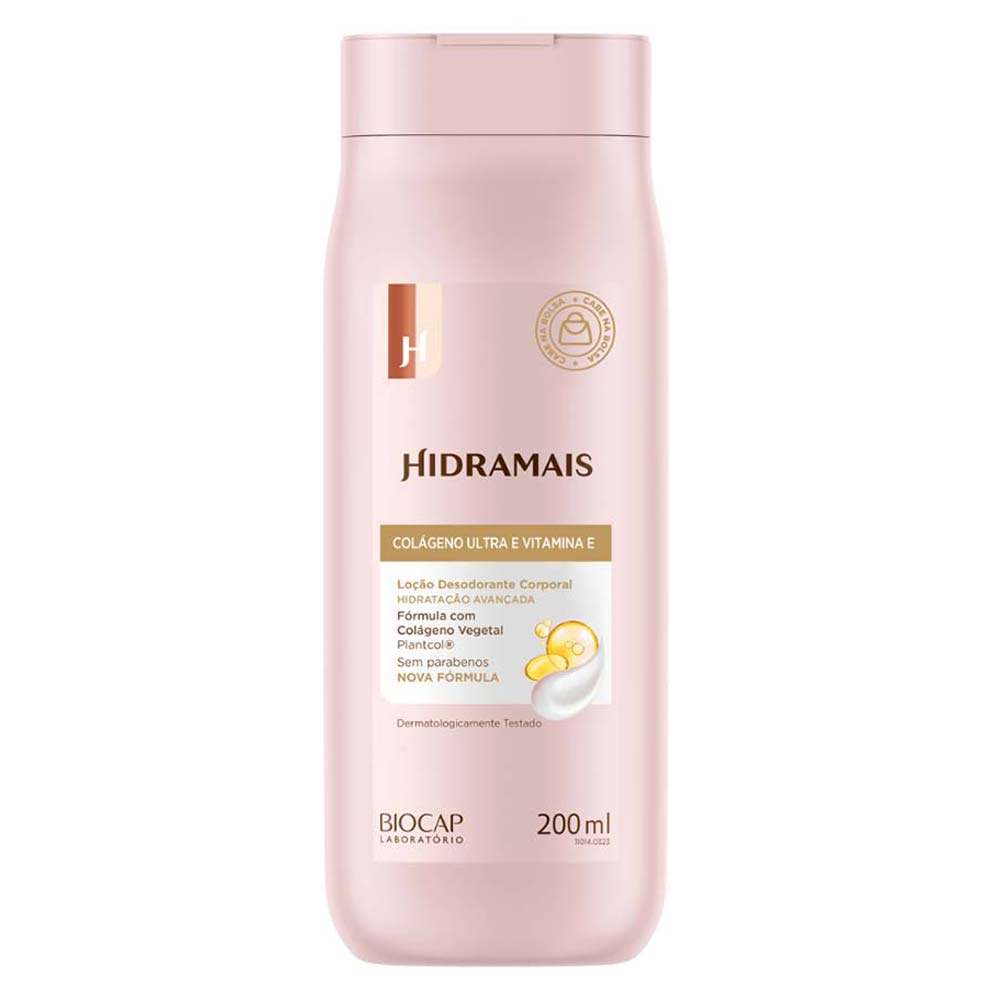 Loção Desodorante Corporal Hidramais - Colágeno e Vitamina E