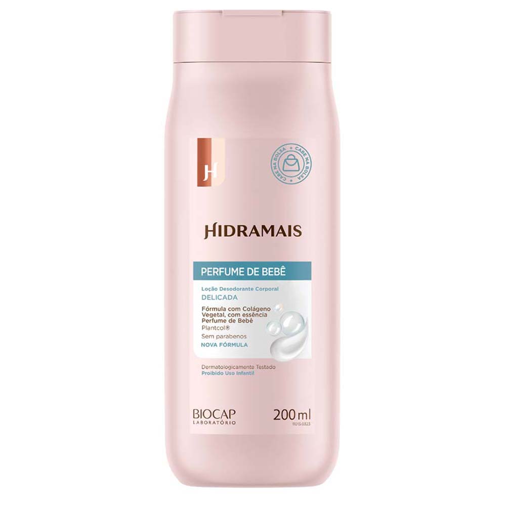 Loção Desodorante Corporal Hidramais - Perfume de Bebê