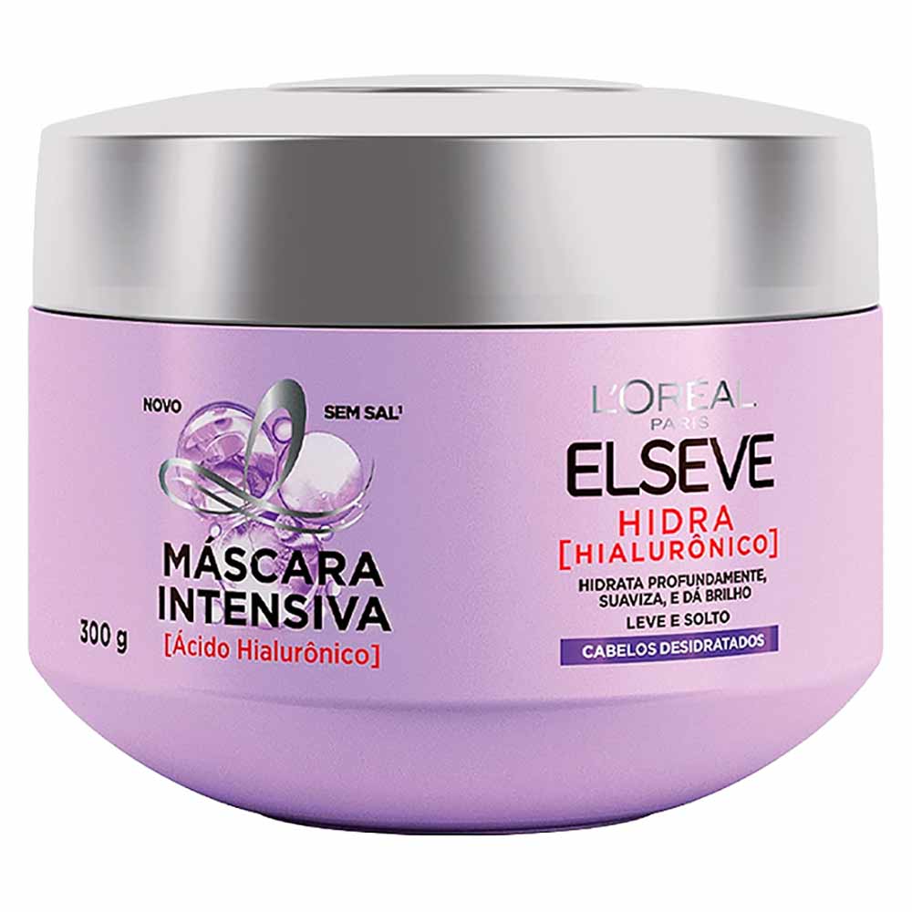 Máscara de Tratamento Capilar L'Oréal Paris - Elseve Hidra Hialurônico