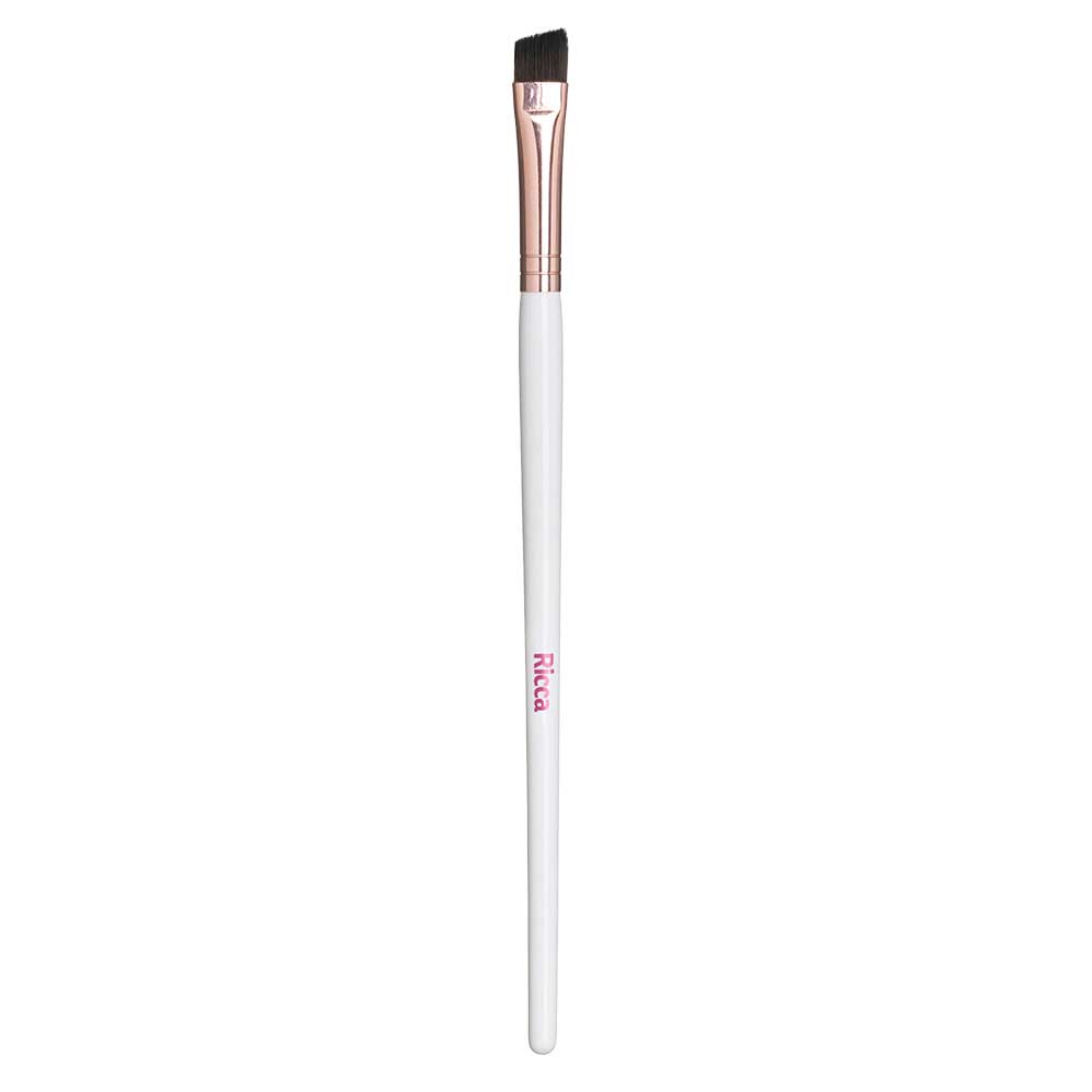 Pincel Delineador Chanfrado Rose Gold Ricca