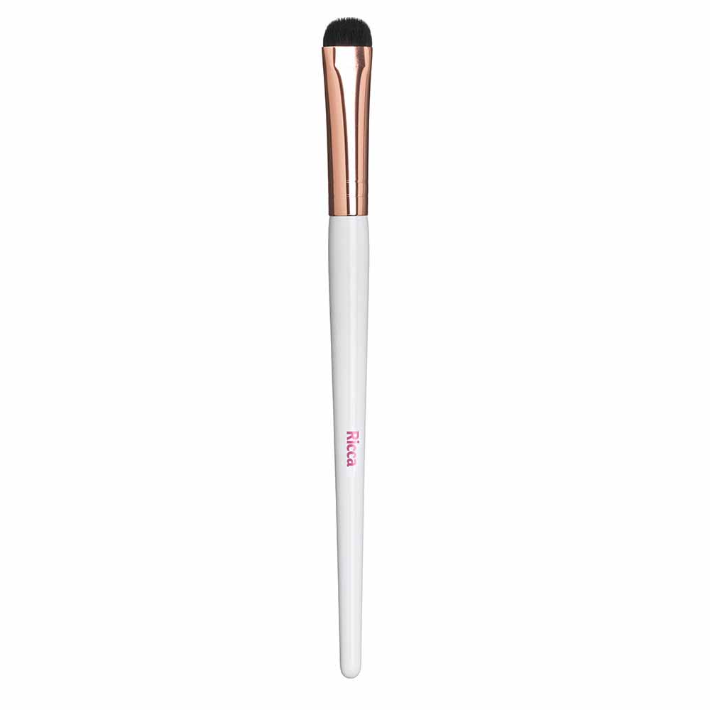 Pincel para Esfumar Ricca Rose Gold Curto