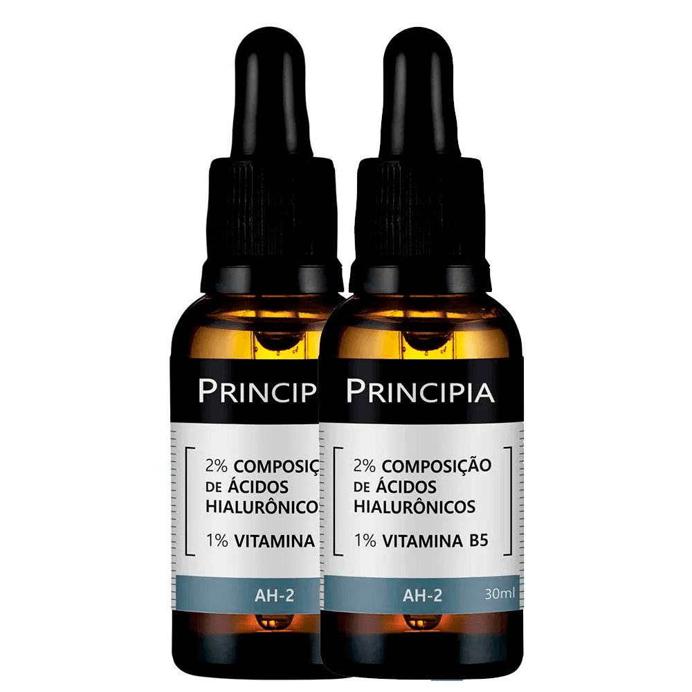 Principia Skin Ácido Hialuronico e Vitamina B5 Kit – Sérum com 2 Unidades