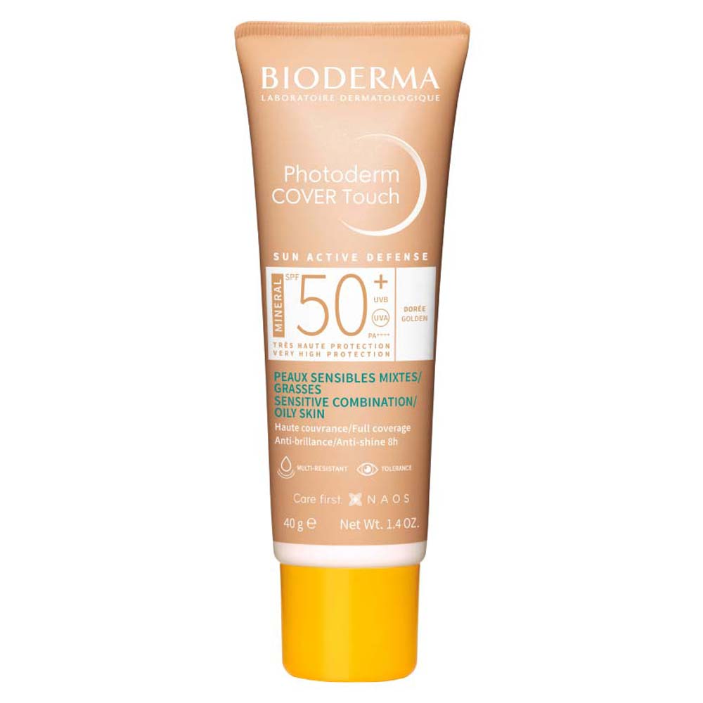 Protetor Solar Facial Bioderma Photoderm Cover Touch Mineral FPS 50+