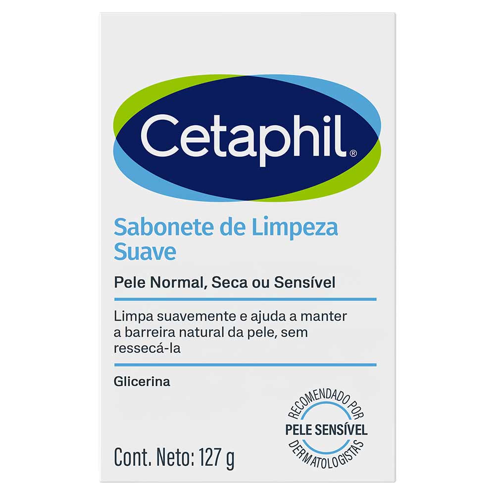 Sabonete em Barra Cetaphil Limpeza Suave