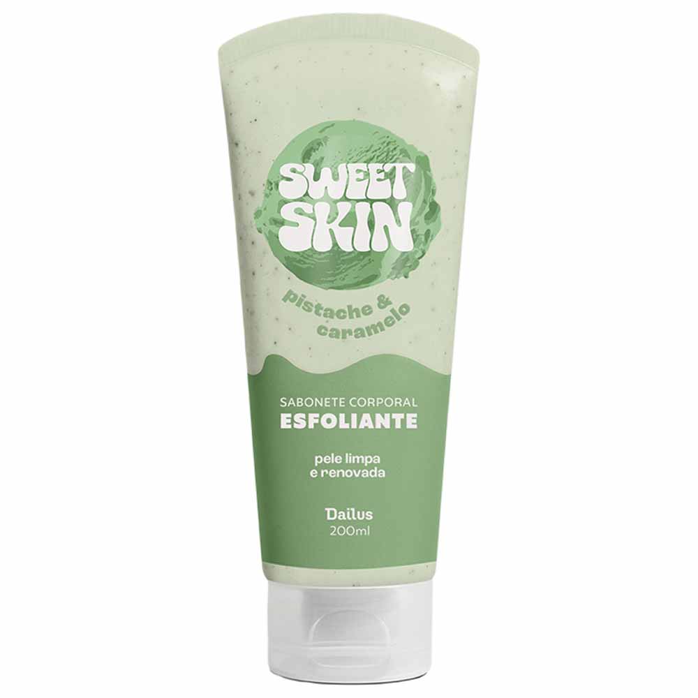 Sabonete Esfoliante Sweet Skin Mousse de Pistache