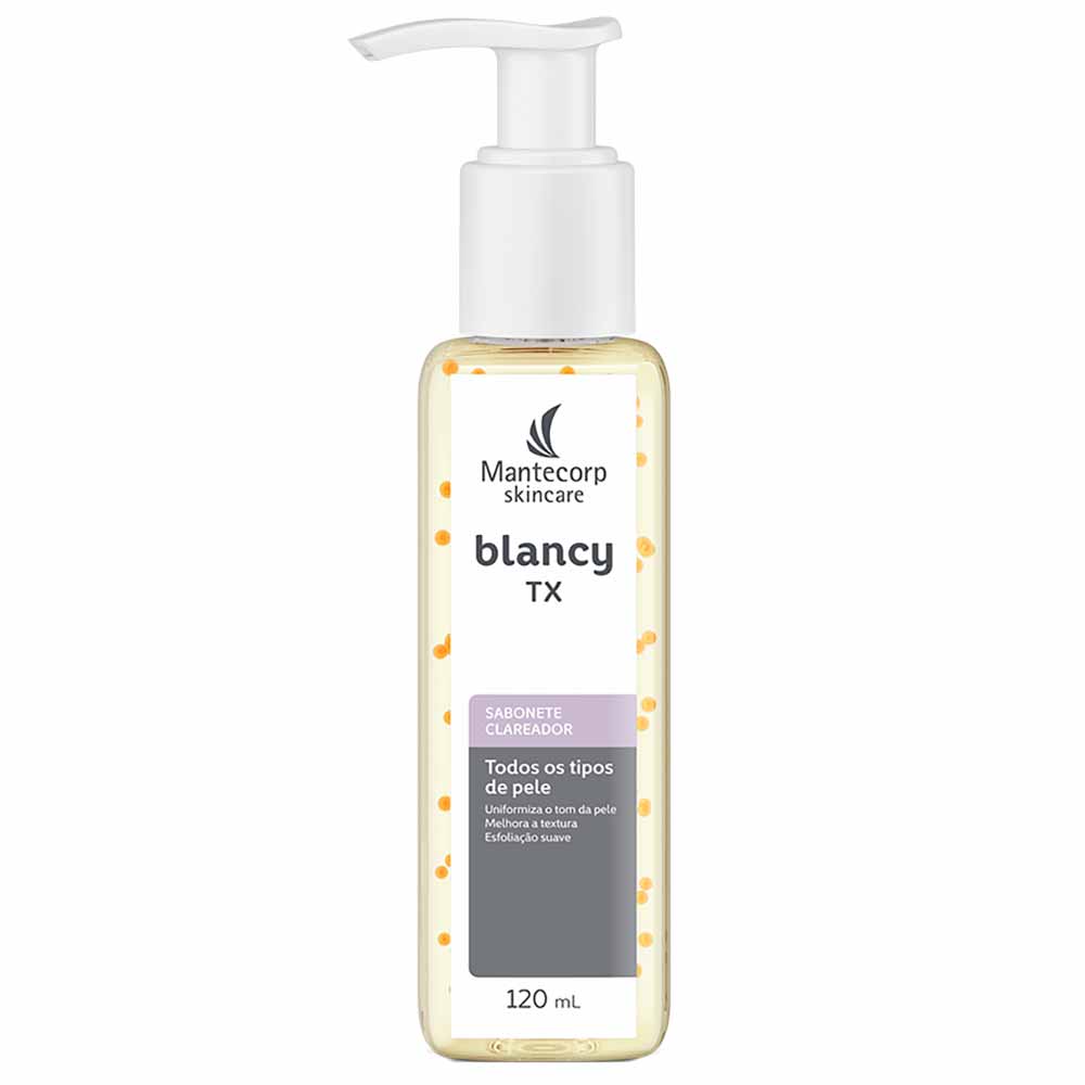 Sabonete Facial Clareador Mantecorp Skincare Blancy TX Cleanser
