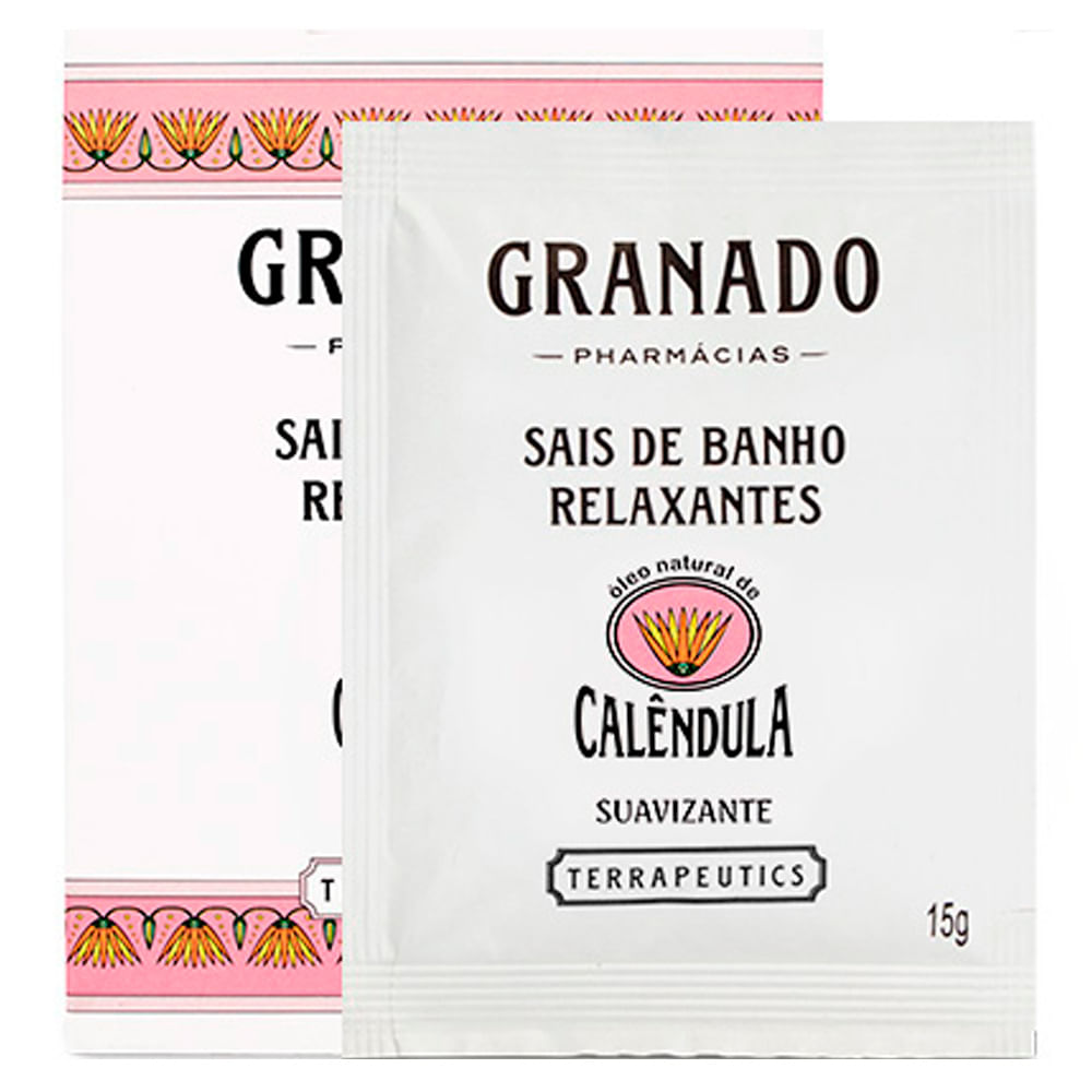 Sais de Banho Terrapeutics Calêndula Granado
