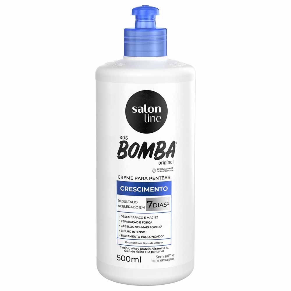 Salon Line Bomba Original Crescimento Creme de Pentear