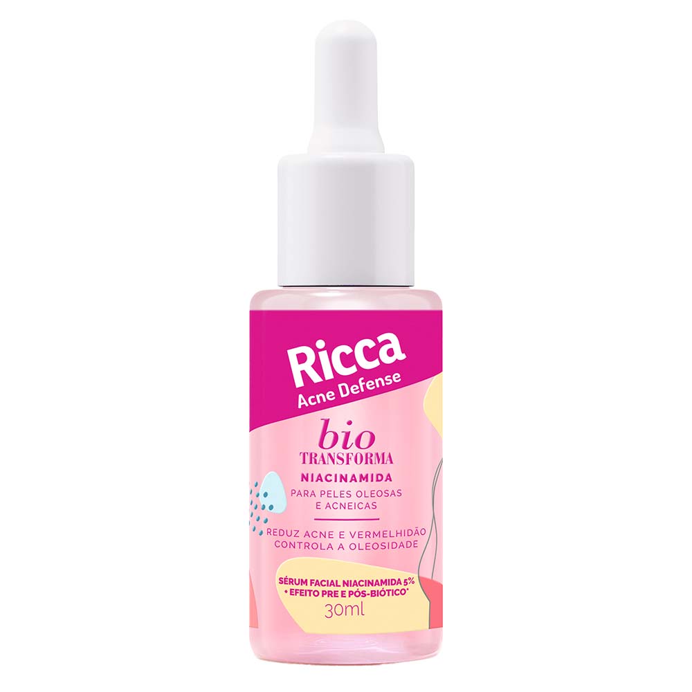 Sérum Facial Niacinamina Acne Defense Ricca