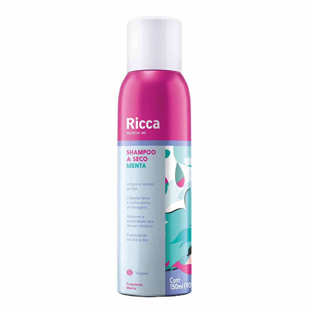 Shampoo A Seco Menta RICCA