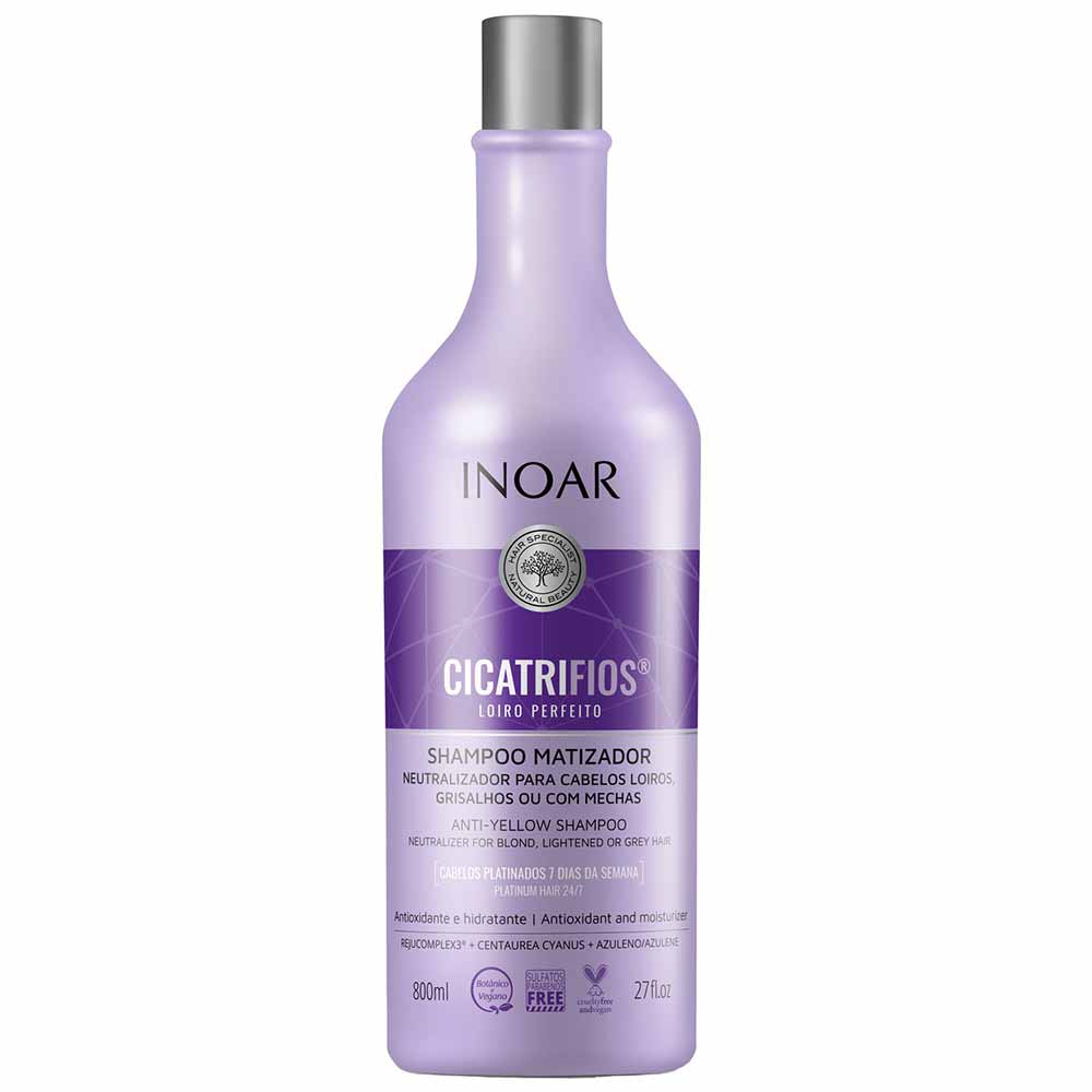 Shampoo Inoar Cicatrifios Loiro Perfeito