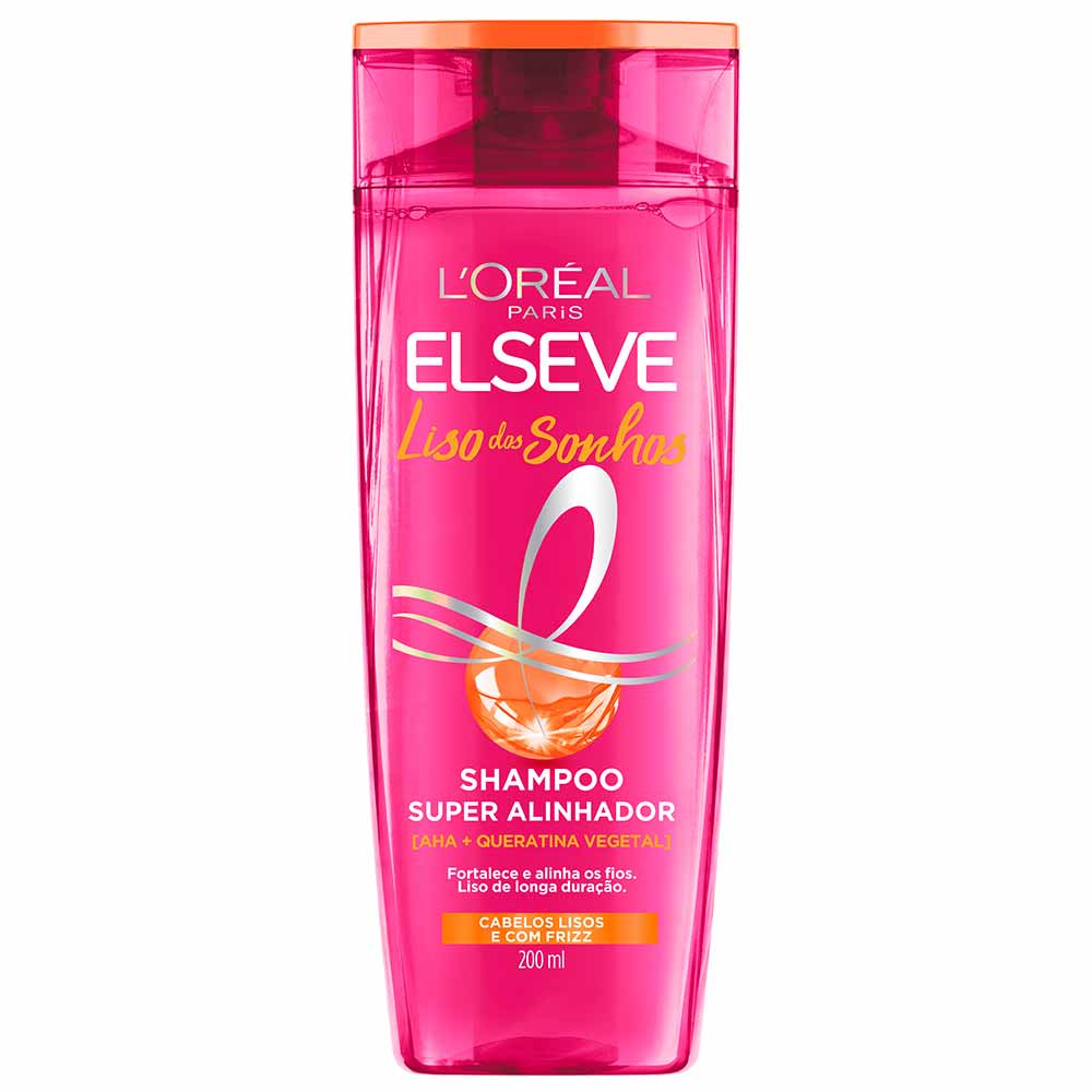 Shampoo L'Oréal Paris Elseve Liso dos Sonhos Super Alinhador