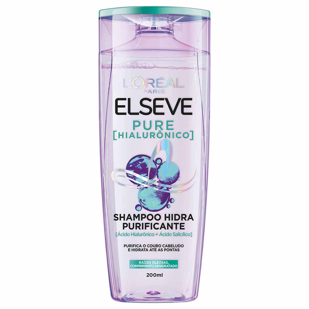Shampoo L'Oréal Paris Elseve Pure Hialurônico