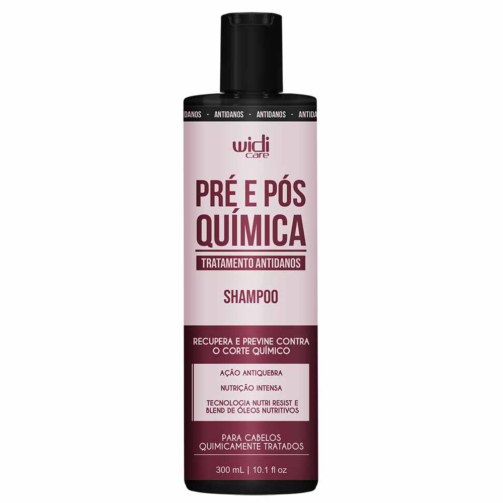 Shampoo Widi Care Pré e Pós Química
