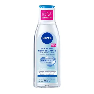Água Micelar Facial NIVEA MicellAir Solução 7 em 1