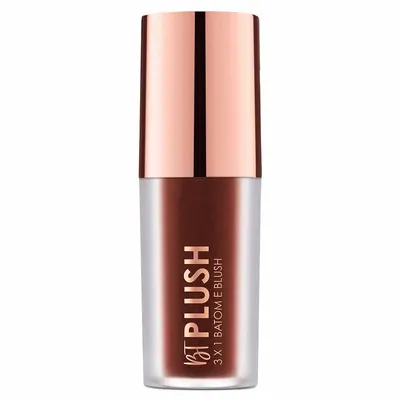Batom e Blush Bruna Tavares BT Plush 3x1 6g