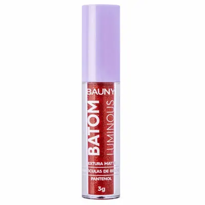 Batom Líquido Bauny Luminous 3g