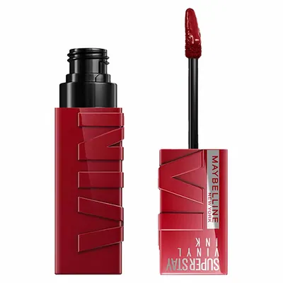 Batom Líquido Longa Duração Efeito Gloss Acabamento Espelhado Maybelline SuperStay Vinyl Ink 4.2ml