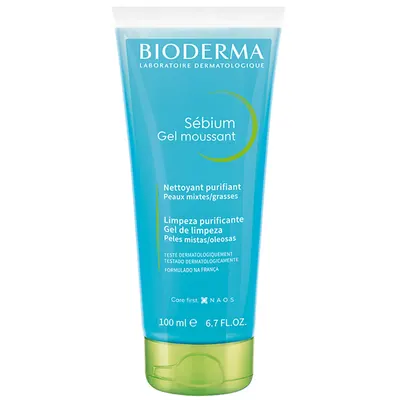 Bioderma Gel de Limpeza Facial Antioleosidade Sébium Gel Moussant