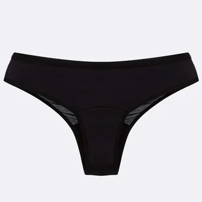 Calcinha Absorvente Pantys Cozy Fluxo Intenso Preto