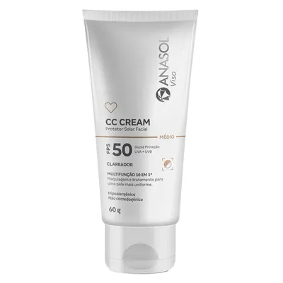 CC Cream Facial FPS50 Anasol - Viso