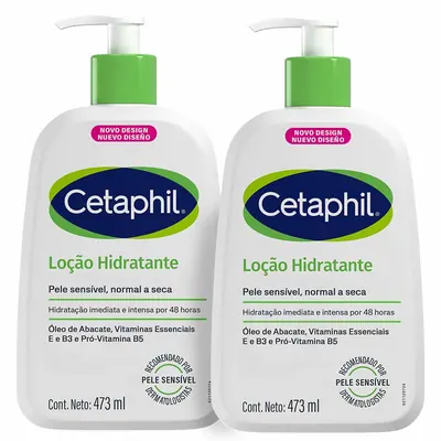 Cetaphil Kit - 2 Loções Hidratantes