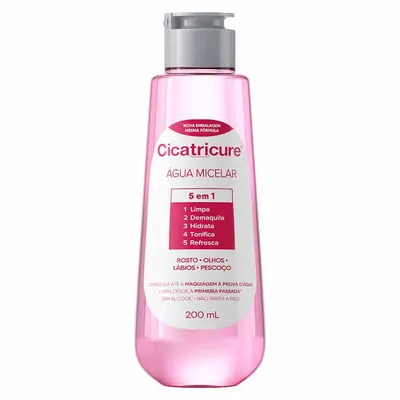 Cicatricure Água Micelar Limpeza Eficaz