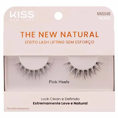 Cílios Postiços Kiss New York The New Natural Pink Heels